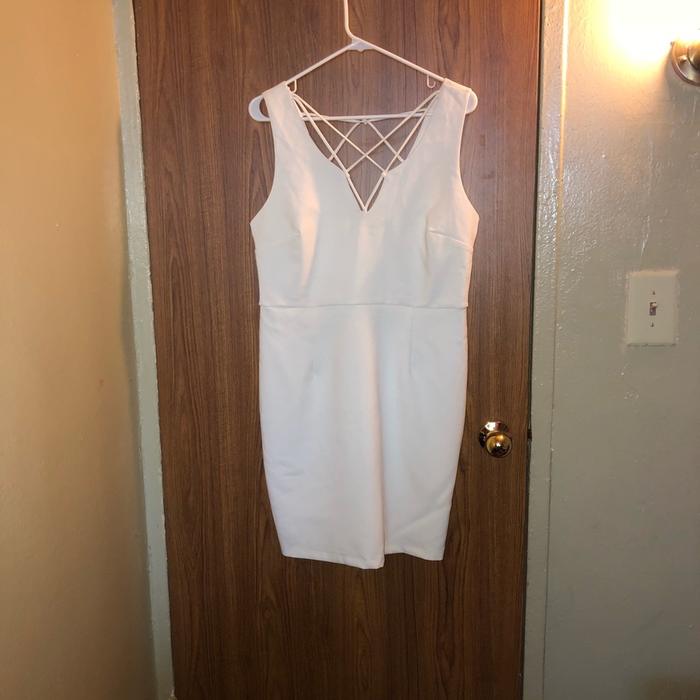 Forever 21 Plus White Dress